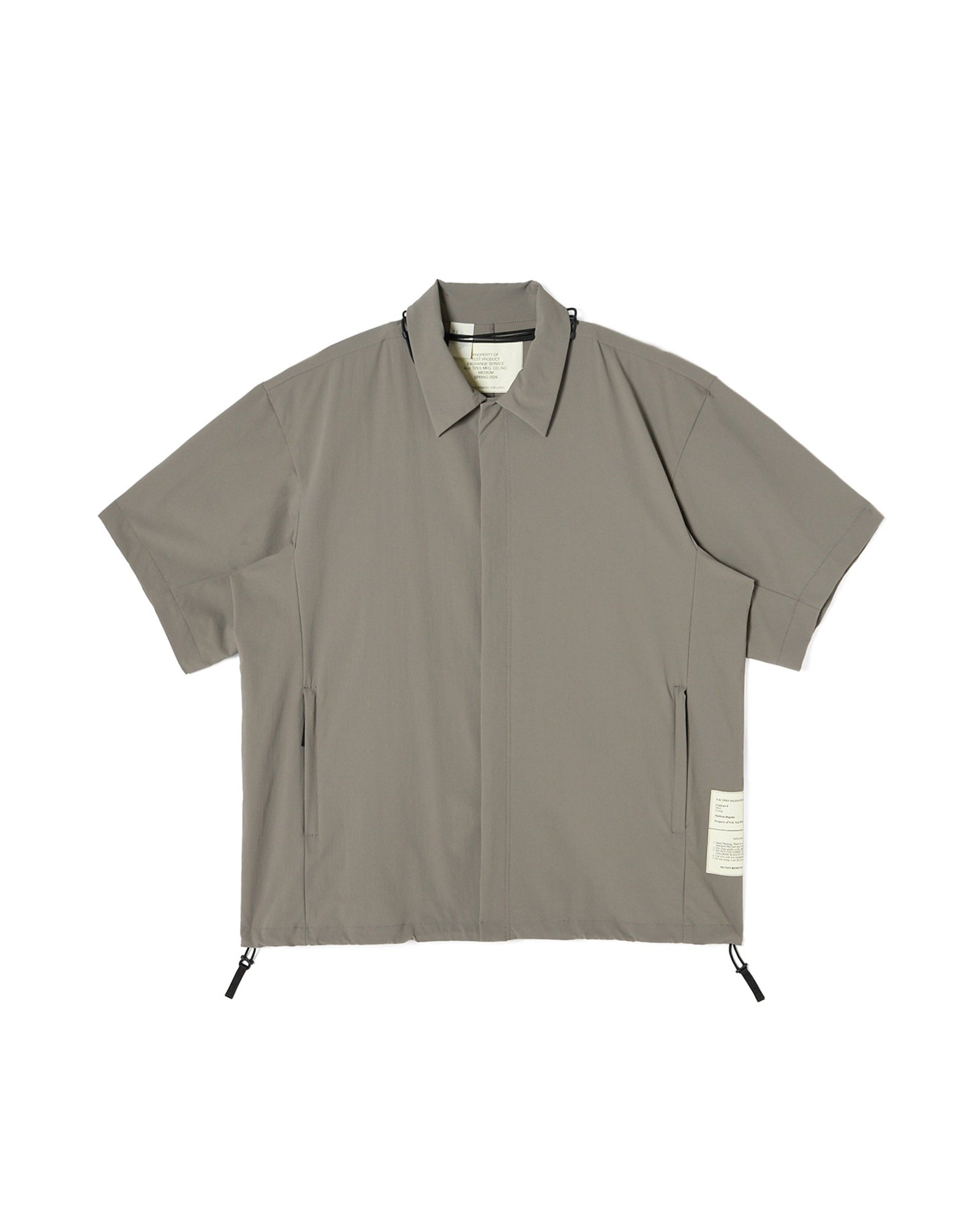 DRAWSTRING SHIRT