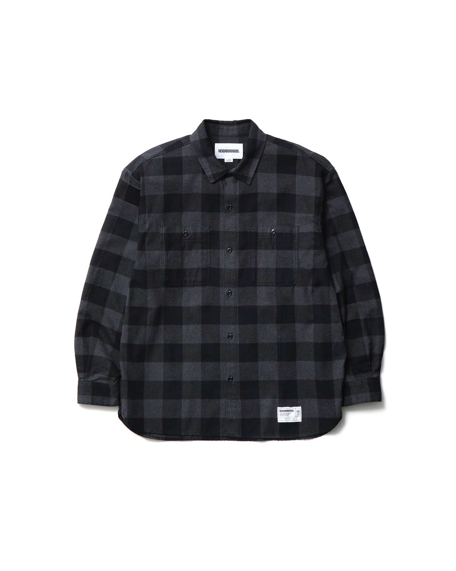 BUFFALO CHECK SHIRT LS