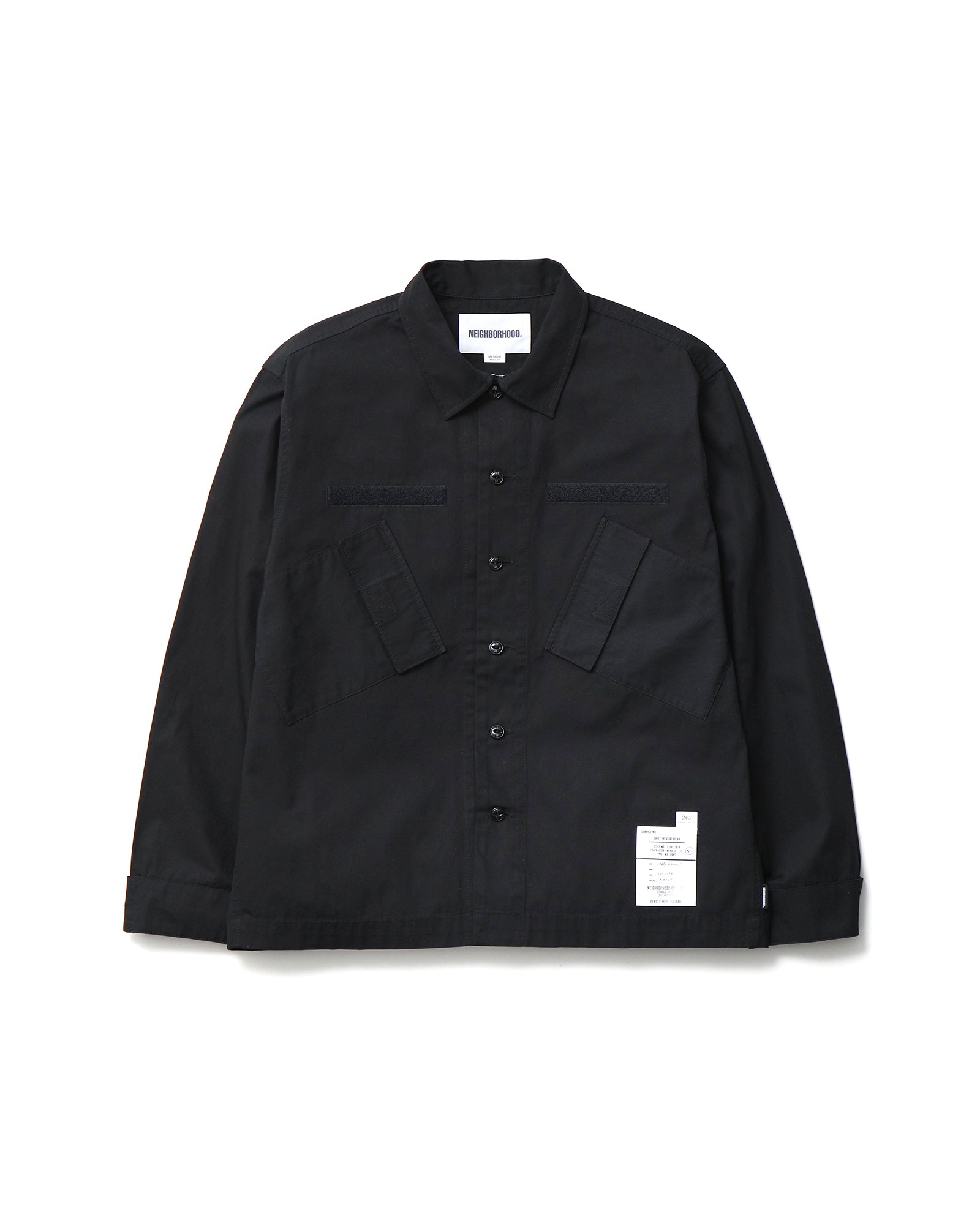 SLANT POCKET SHIRT LS