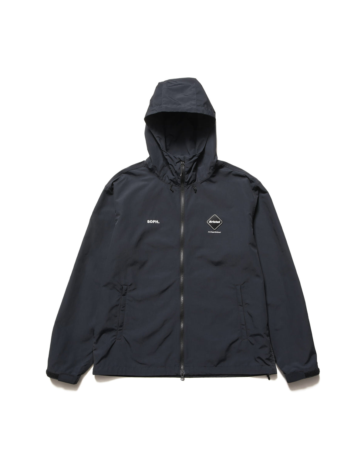 SUPPLEX NYLON HOODED BLOUSON