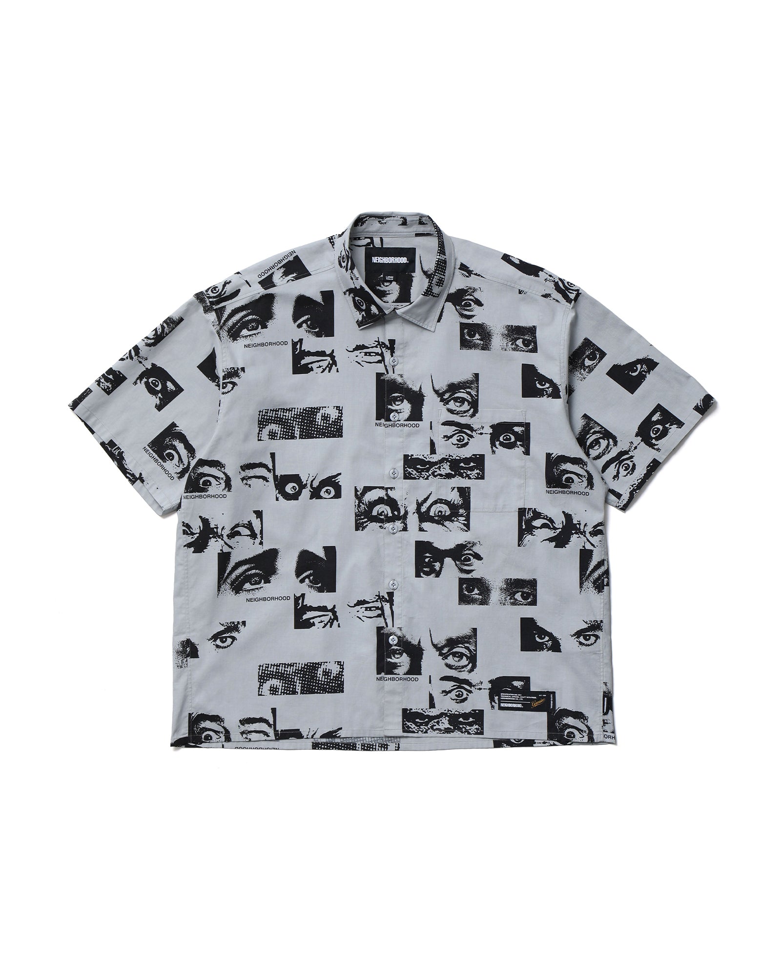 EYES PATTERN SHIRT SS