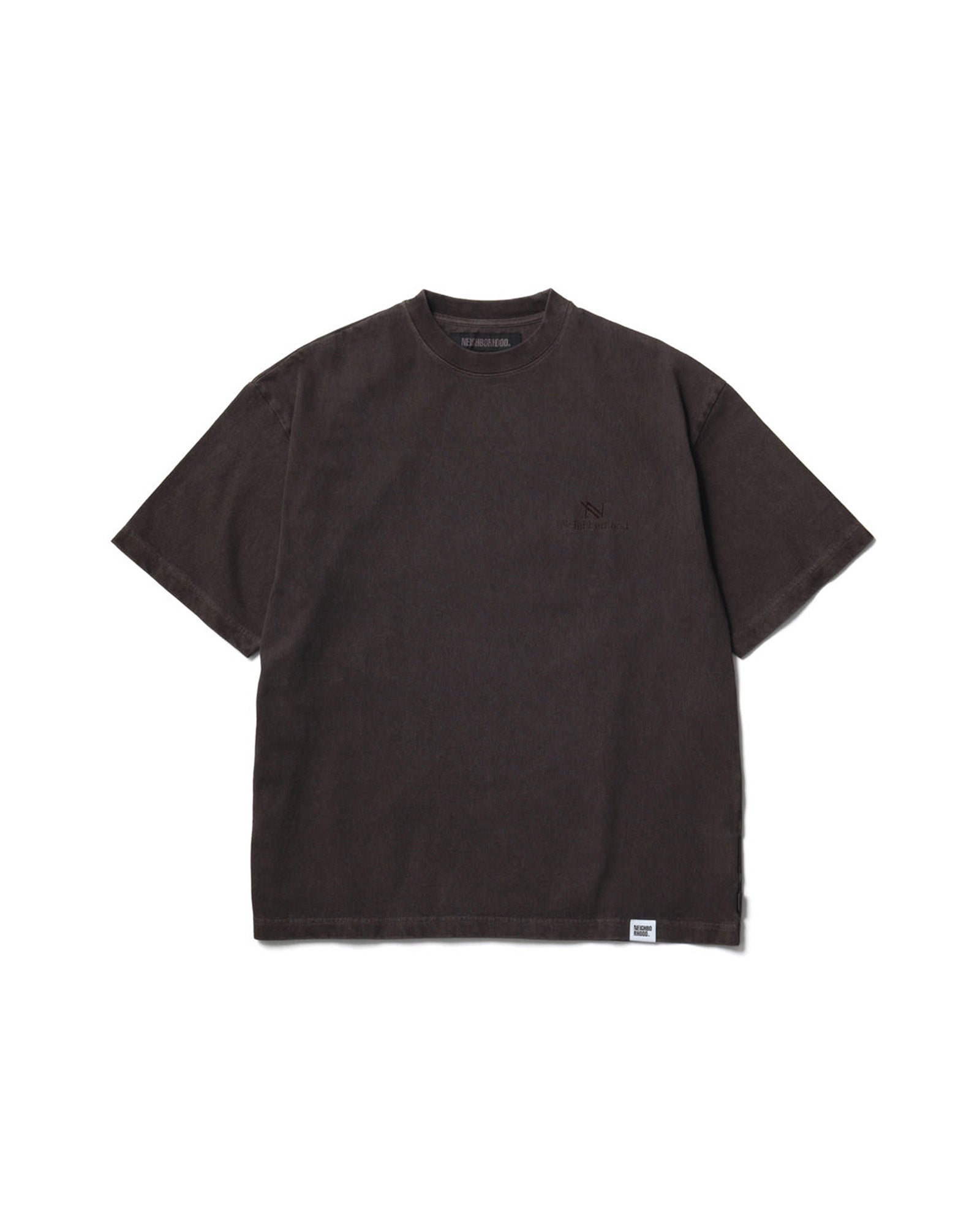 PIGMENT DYED CREWNECK SS