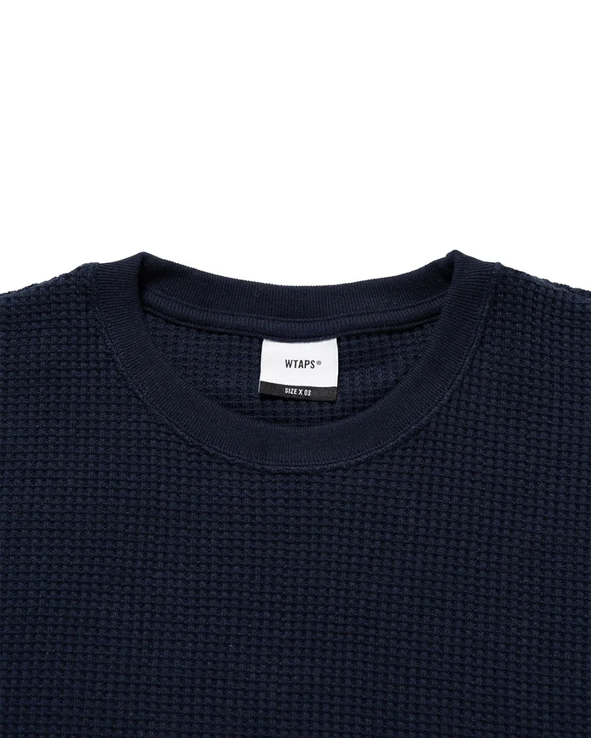 WAFFLE RIBBED LS / COTTON