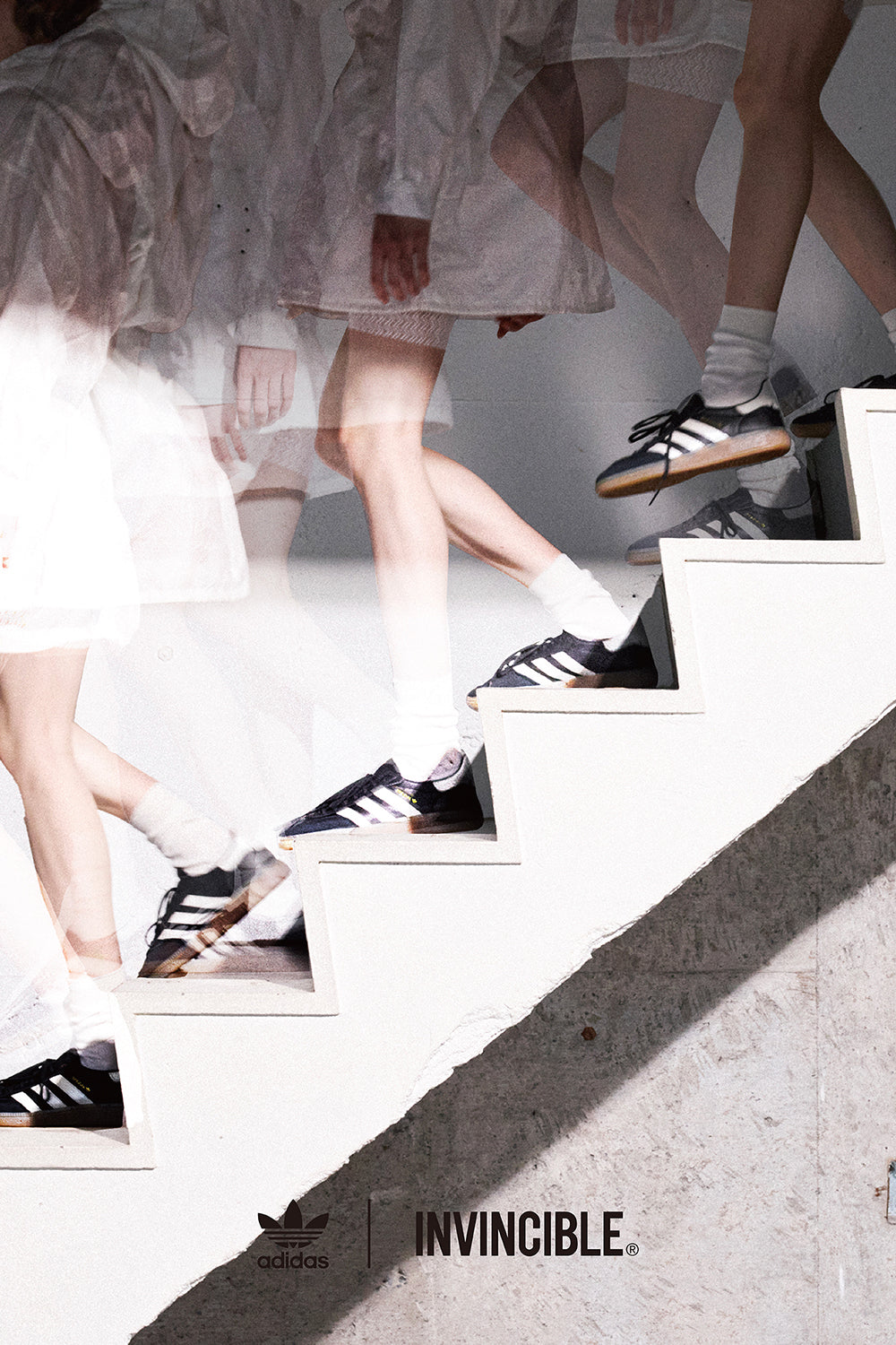 INVINCIBLE® x adidas Consortium Handball Spezial White