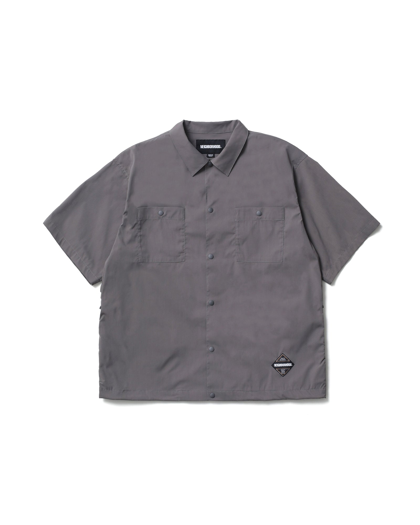 CRISP COTTON ANORAK S/S SHIRT – INVINCIBLE | Official Website