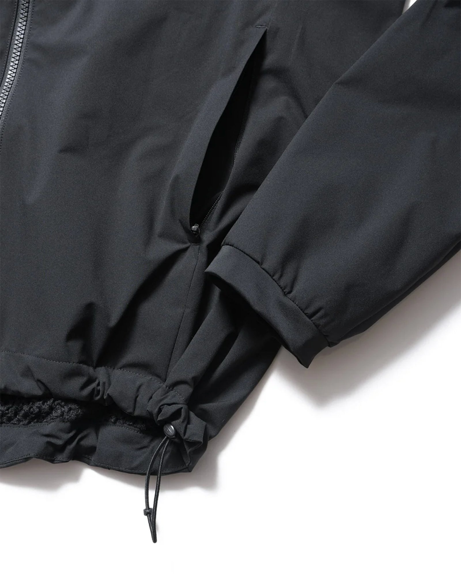 THERMAL-LINING HOODED BLOUSON