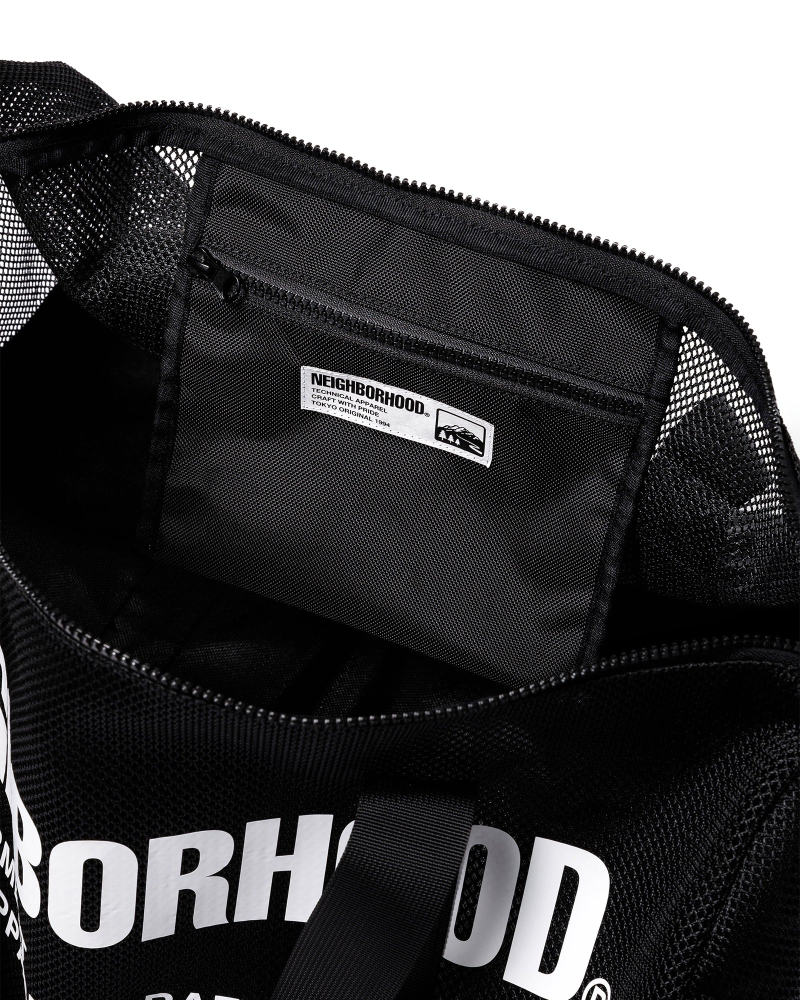 MESH BOSTON BAG