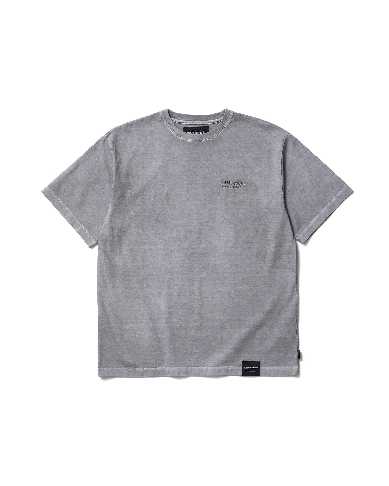 PIGMENT DYED CREWNECK SS