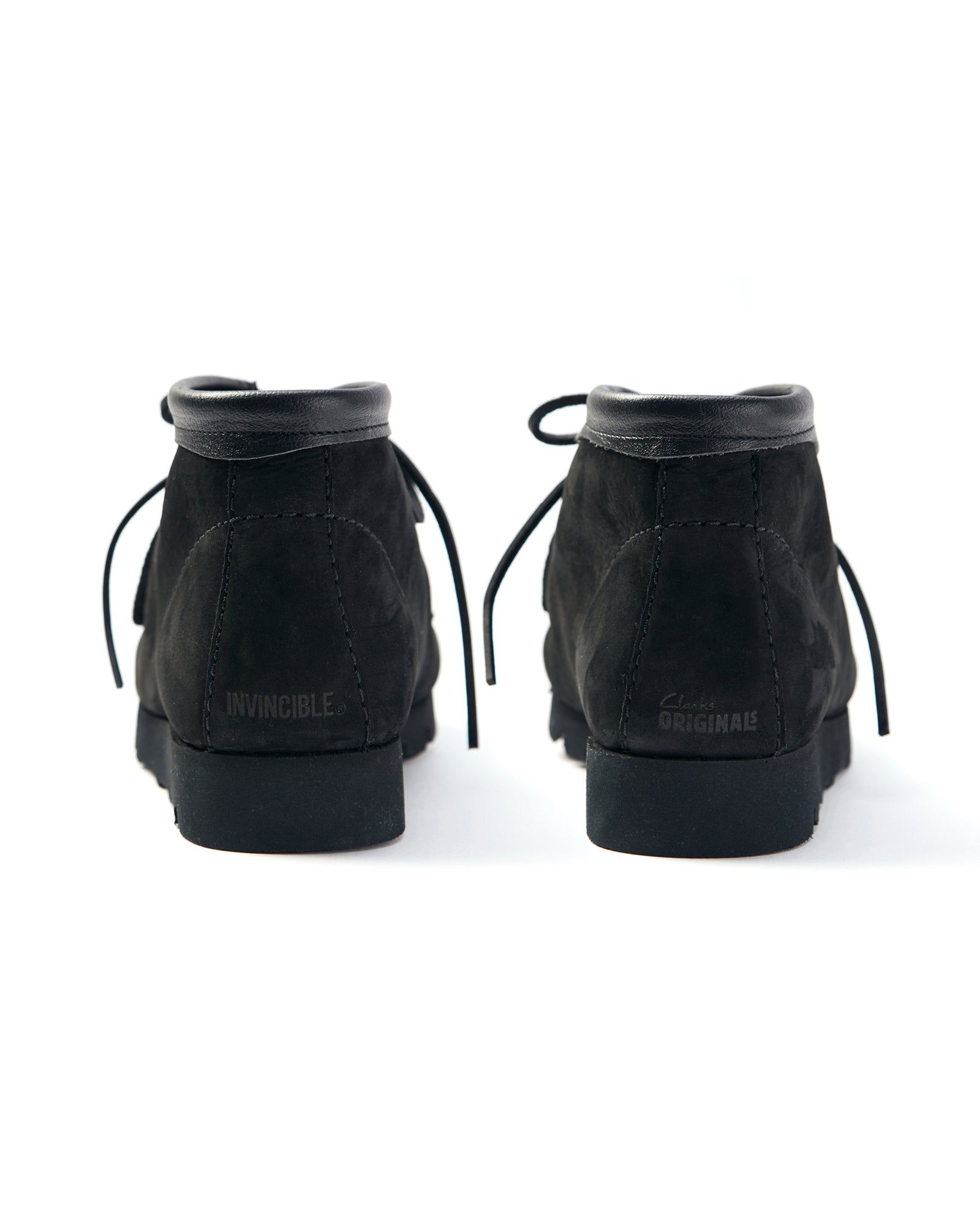 INVINCIBLE® x CLARKS ORIGINAL WALLABEE REIMAGINED(BLACK